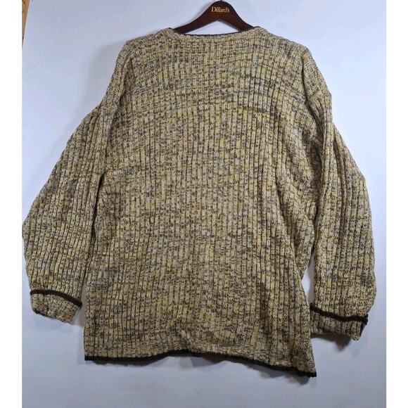 VTG Southpole sweater mens sz XXL Pull over southpole spell out brown tan - Picture 5 of 5